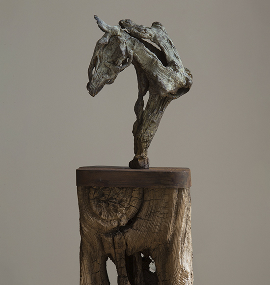 Cabeza de Caballo (en madera fundida)